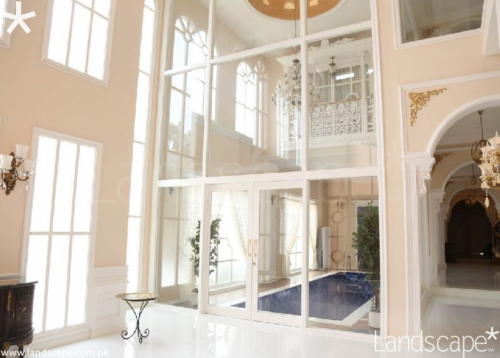 Foyer with Pool View