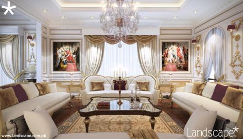 Luxurious Drawing Room Interiors 