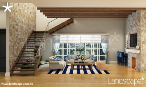5. Contemporary Living Room Interior