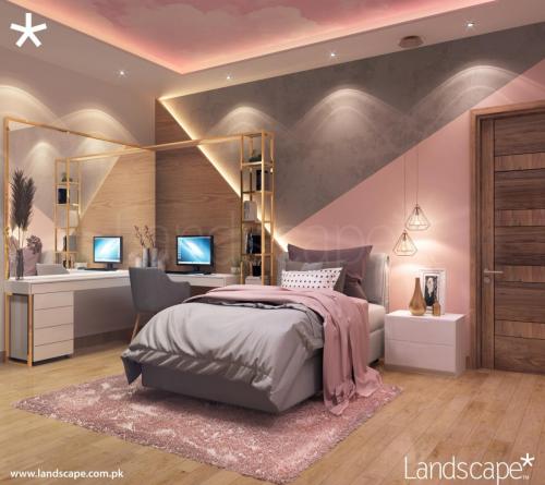 A Little Girl's Bedroom with a Sparking Energy
