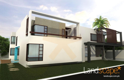 Day-View-of-the-House-Elevation-in-3D