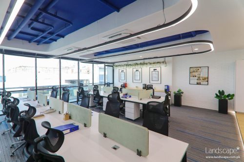 Faux Ceiling Above Work Space